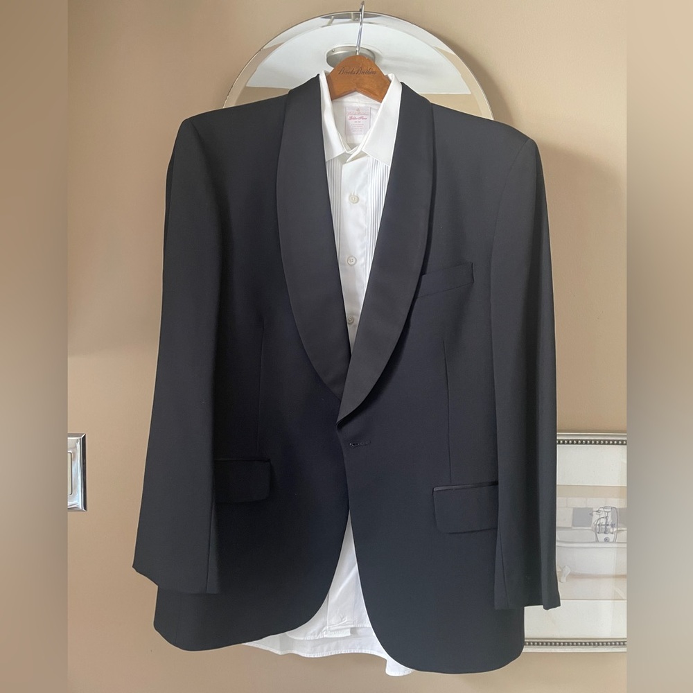 Brooks Brothers Black Tuxedo Blazer